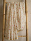 Pankhudi Gota Patti Off White Kota Cotton Saree