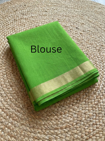 Noor Bandhej Pure Kota Silk Green Blue Saree
