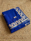 Pankhudi Kota Cotton Gota Patti Dark Blue Saree