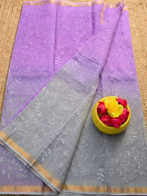 Elegant Pure Cotton Kota Doria Multicolor Saree