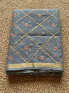 Pankhudi Gota Patti Gray Kota Cotton Saree