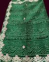 Indiehaat | Kota Cotton Bandhej Gota Patti Green Saree