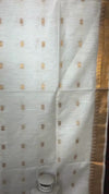 Shimmering Kota Silk Saree Golden Zari Work