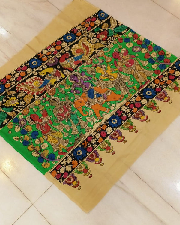 Indiehaat|Bangalori Silk Multicolor Wall Hanging|Unique DÃƒÆ’Ã‚Â©cor