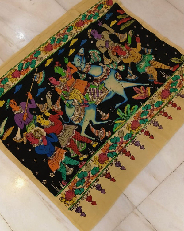 Indiehaat|Bangalori Silk Multicolor Wall Hanging|Unique DÃƒÆ’Ã‚Â©cor