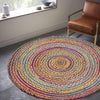 Multicolor Jute Rug Mats-Indiehaat