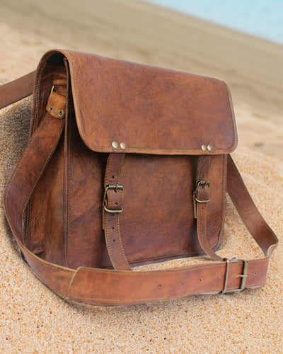 Indiehaat | Pure leather bag Brown Color