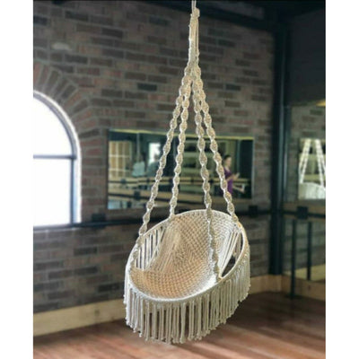 Hanging White Jhoola For Adult-Indiehaat