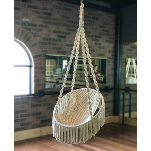 Hanging White Jhoola For Adult-Indiehaat