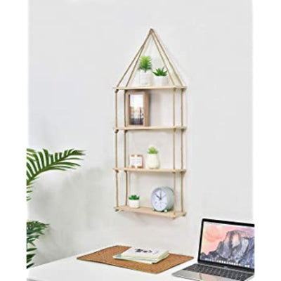 Hanging Plank 4 TierHanger Size: 4Feet Long-Indiehaat