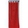 Applique Work Wall Hanging Red CurtainSize - 44"X84" (3.5 X 7 Ft)-Indiehaat