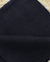 Pure Linen by Linen Fabric Black Color - IndieHaat