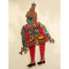 Multicolor Handcrafted Leather Krishna Painting-Indiehaat