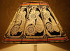 Indiehaat | Quaint Flower Kalamkari Handpaited Leather Lamp Shade (11X9 Inch)