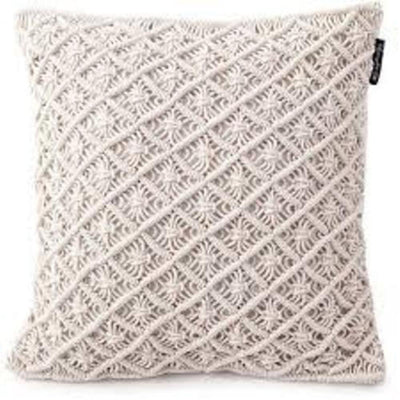 Macrame Cushion Cover Size : 16X16-Indiehaat