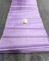 Silkmark Certified Pure Tussar Silk Fabric Lavender Color - IndieHaat